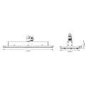 Synergy 21 LED Track series for power rail Track-plate Standard DA nw - 141028 - 2