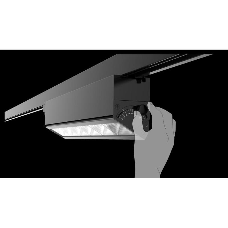 Synergy 21 LED Track-Serie für Stromschiene VLD-Serie 30W, 30°, nw, CRI90 schwarz - 173931 - 4