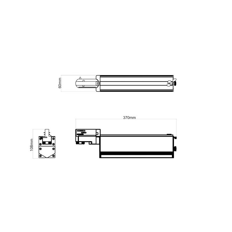 Synergy 21 LED Track series for track VLD series 30W, 30°, nw, CRI90 black - 173931 - 5