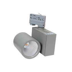 Synergy 21 LED Track-Serie für Stromschiene VLA-Serie 30W, 45°, ww, CRI97 grau - 178522 - 1