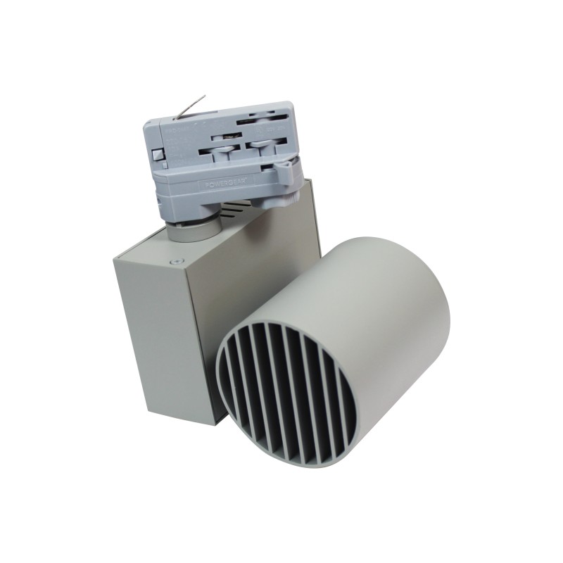 Synergy 21 LED Track-Serie für Stromschiene VLA-Serie 30W, 45°, ww, CRI97 grau - 178522 - 2