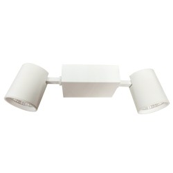 Synergy 21 LED Track Series double track lights 2x25W pivoting warm white - 213581 - 1