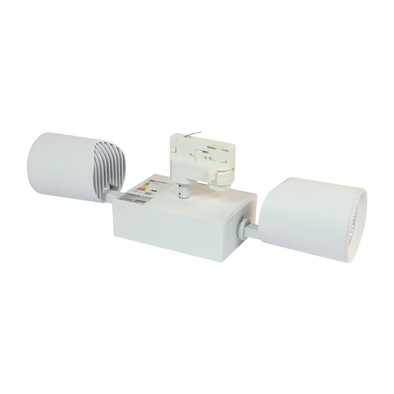 Synergy 21 LED Track-Serie Doppelschienenleuchten 2x25W schwenkbar warmweiss - 213581 - 4
