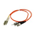 LWL-2-Faser-Patchk. 3mtr.LC-ST, 50/125um, OM2, AD3mm, Synergy 21 - 76248 - 1