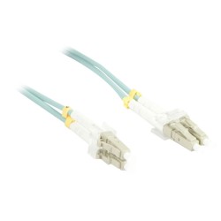 LWL-2-Faser-Patchk.100mtr.LC-LC, 50/125um, OM3, AD3mm, Synergy 21 - 81621 - 1