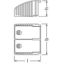 Osram Netzteil - zub OT Zugentlastung D-Style - 122575 - 2
