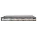 CommScope RUCKUS ICX8200-48PF2-E2 Switch, 48x10/100/1000 Mbps PoE+ ports, 4x25 GbE SFP28 stacking/uplink-ports 1440 W PoE budget