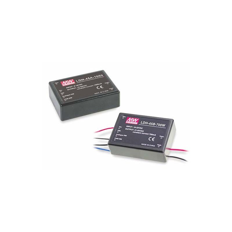 Mean Well power supply - CC Driver DC-DC step-up 350mA ~30W dimmable - 122975 - 1