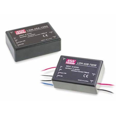 Mean Well power supply - CC Driver DC-DC step-up 350mA ~30W dimmable - 122975 - 1