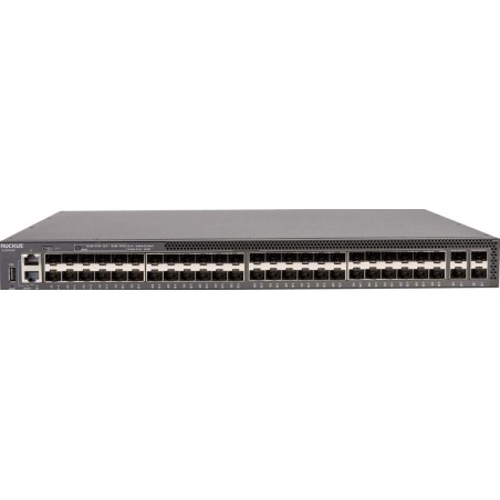 CommScope RUCKUS ICX8200-48 Switch, 48x10/100/1000 Mbps ports, 4x25 GbE SFP28 stacking/uplink-ports - 214661 - 1