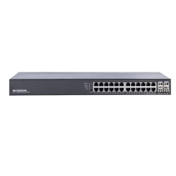 Microsens Switch smart managed 28 Port Gigabit, 19 , PoE , 4x SFP , MS400835M - 215113 - 1