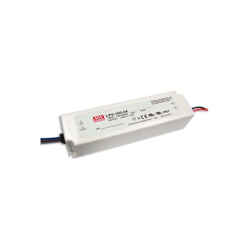 Mean Well power supply - 24V 100W IP67 - 124648 - 1