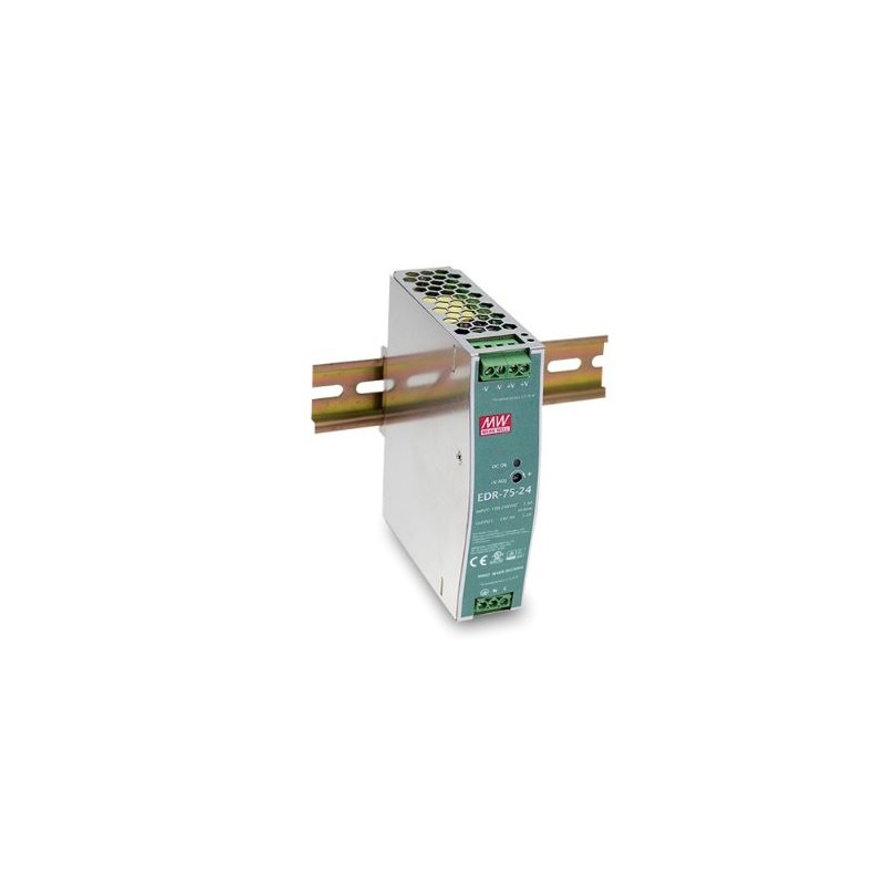 Mean Well power supply - 24V 75W DIN rail - 139519 - 1
