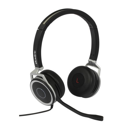 Plusonic Business Headset, 15.2P, binaural, USB & 3.5mm jack - 201408 - 1