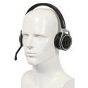 Plusonic Business Headset, 15.2P, binaural, USB & 3.5mm jack - 201408 - 3