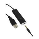 Plusonic Business Headset, 15.1P, monaural, USB & 3.5mm jack - 201409 - 5