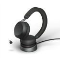 Jabra Evolve2 75 Link380c UC Stereo Stand Black - 206603 - 1
