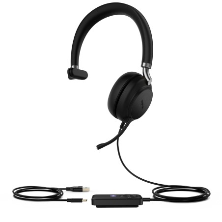 Yealink Headset - UH38 Mono Teams without battery - USB-A - 207832 - 1