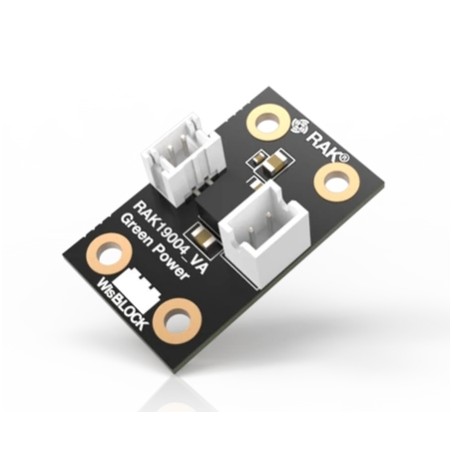 RAK Wireless · LoRa · WisBlock · Power · Green Power Module · RAK19004 - 208034 - 1