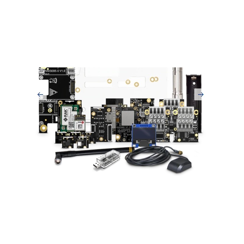 RAK Wireless · LoRa · WisBlock · Kit · Complete Starter Kit - 208044 - 1
