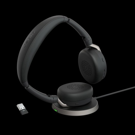 Jabra Evolve2 65 Flex Link380a UC Stereo with Charging Stand - 216969 - 1