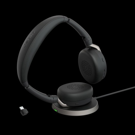 Jabra Evolve2 65 Flex Link380c UC Stereo with Charging Stand - 216971 - 1