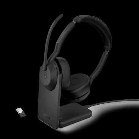 Jabra Evolve2 55 Link380a MS Stereo Stand - 216996 - 1