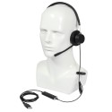 Plusonic wired headset VT X140 monoaural - 224233 - 1