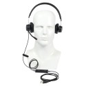 Plusonic wired headset VT X140 binaural - 224234 - 2