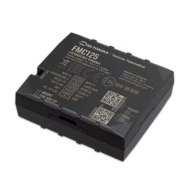 Teltonika · Tracker GPS · FMC125 · Fahrzeug · LTE/3G/2G/GNSS/BLE 4.0 - 195919 - 2