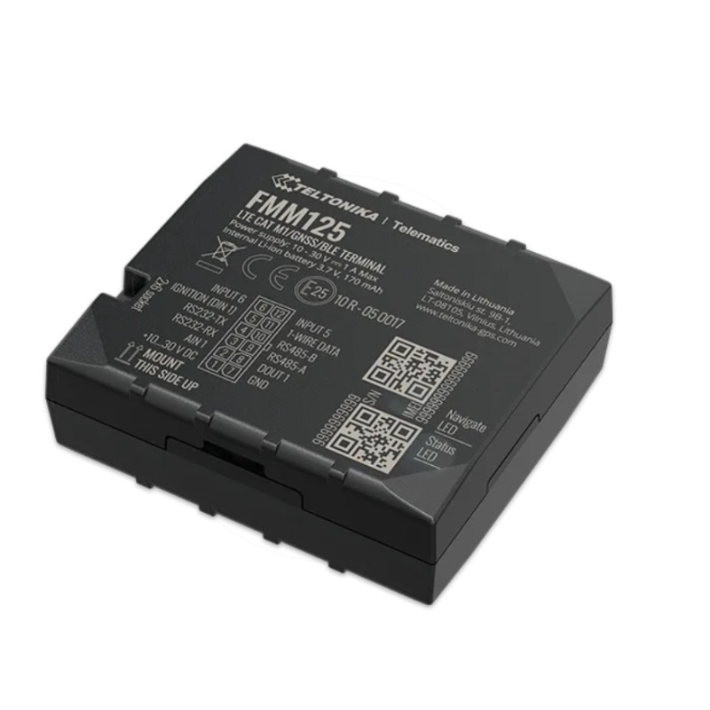 Teltonika · Tracker GPS · FMM125 · Fahrzeug · LTE/GSM/GNSS/BLE 4.0 - 195924 - 1
