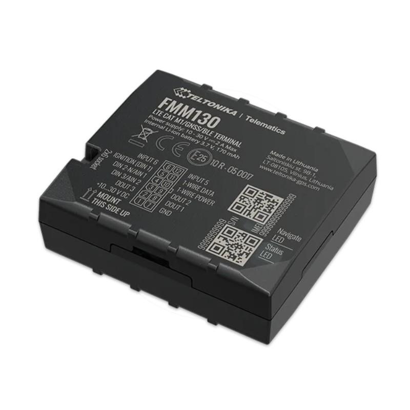 Teltonika · Tracker GPS · FMM130 · Fahrzeug · LTE/GSM/GNSS/BLE 4.0 - 195927 - 1