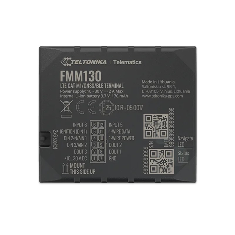 Teltonika · Tracker GPS · FMM130 · Fahrzeug · LTE/GSM/GNSS/BLE 4.0 - 195927 - 2