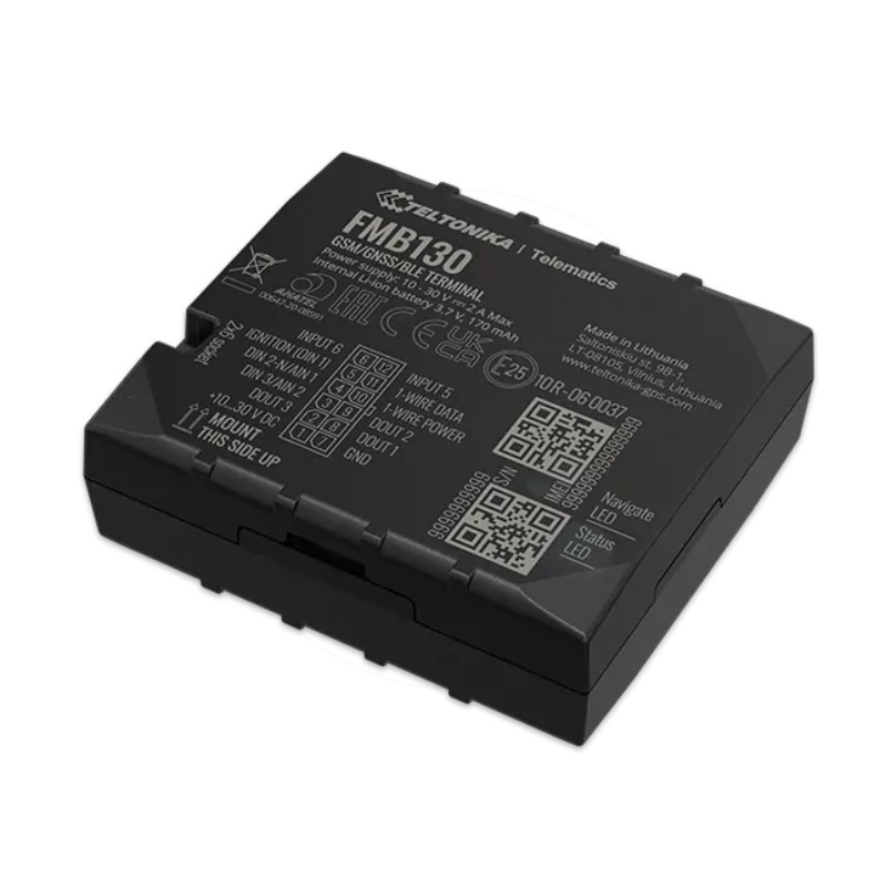 Teltonika · Tracker GPS · FMB130 · Fahrzeug · GNSS/GSM/BLE 4.0 - 195956 - 1