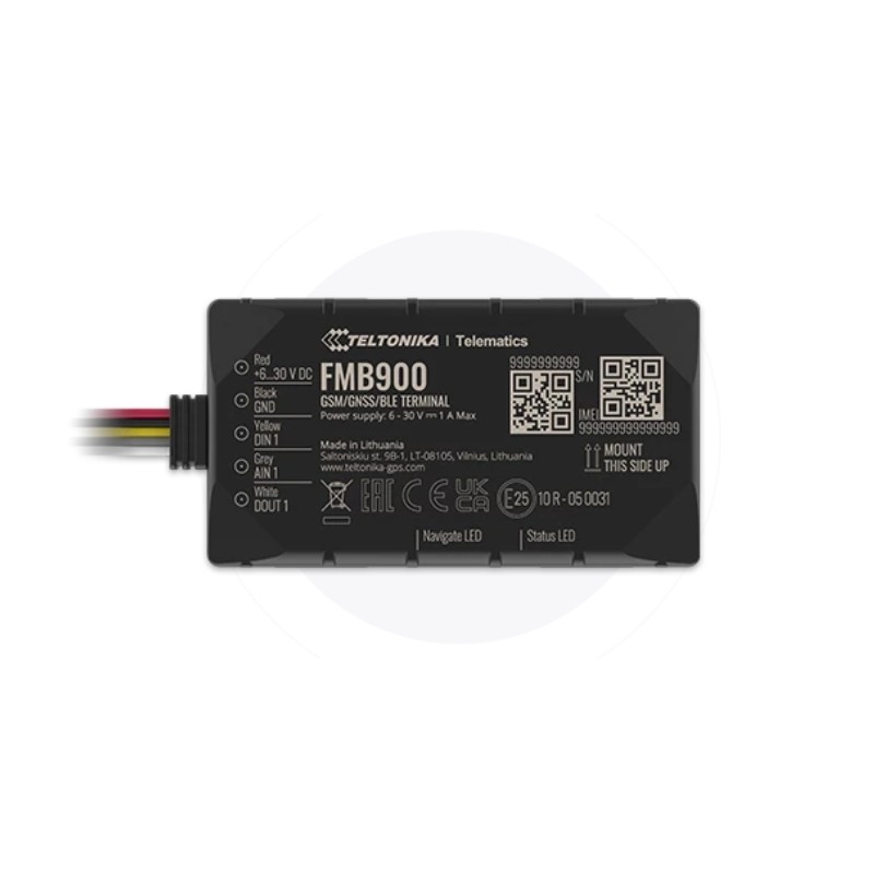 Teltonika · Tracker GPS · FMB900 · Fahrzeug · GNSS/GSM/BLE 4.0 - 195968 - 2