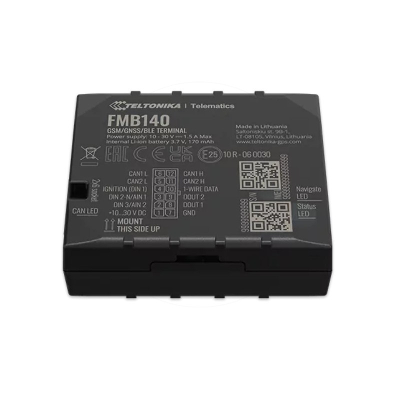 Teltonika · Tracker GPS · FMB140 · Fahrzeug · GNSS/GSM/BLE 4.0 · ALL-CAN 300 - 195975 - 2