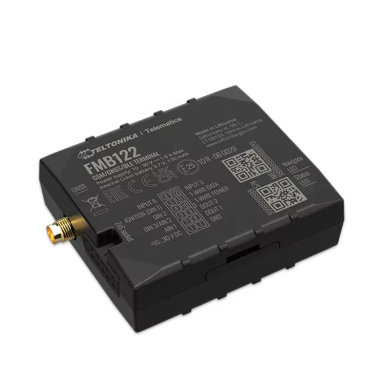 Teltonika · Tracker GPS · FMB122 · Fahrzeug · GNSS/GSM/BLE 4.0 - 195980 - 3