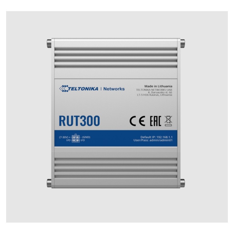 Teltonika · Router · RUT300 · Ethernet-Wireless - 201183 - 2