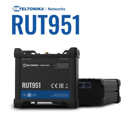 Teltonika · Router · RUT951 · LTE Modem Router/WLAN · DUAL SIM - 208407 - 1