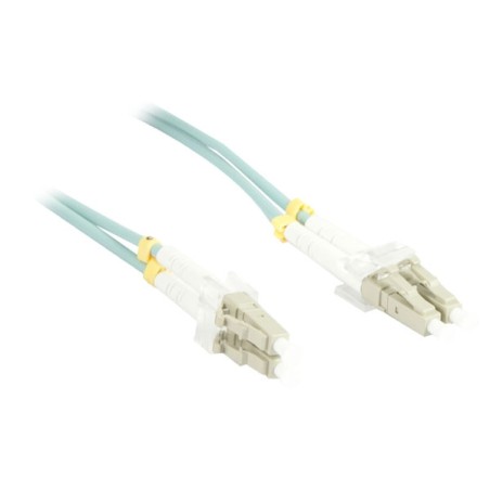 LWL-2-Faser-Patchk. 15mtr.LC-LC, 50/125um, OM3, AD3mm, Synergy 21 - 102505 - 1