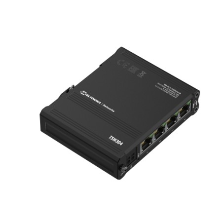 Teltonika · Switch · TSW304 · 4 Port Gigabit Industrial unmanaged Switch DIN RAIL - 211361 - 1