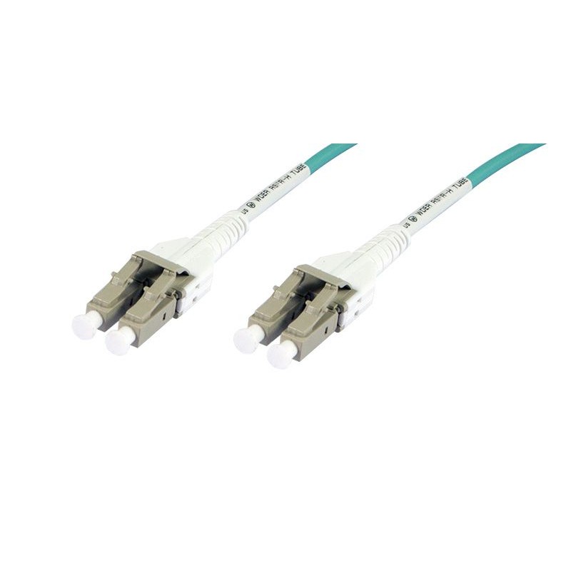 LWL-2-Faser-Patchk. 7.5mtr.LC-LC, 50/125um, OM3, Uniboot, AD3mm, Synergy 21 - 118530 - 1