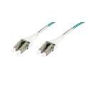 LWL-2-Faser-Patchk. 10mtr.LC-LC, 50/125um, OM3, Uniboot, AD3mm, Synergy 21 - 118531 - 1