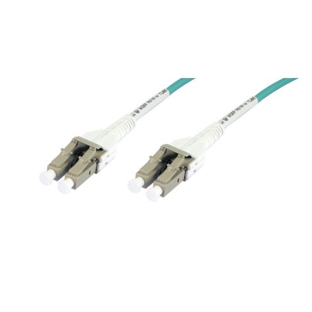 LWL-2-Faser-Patchk. 10mtr.LC-LC, 50/125um, OM3, Uniboot, AD3mm, Synergy 21 - 118531 - 1