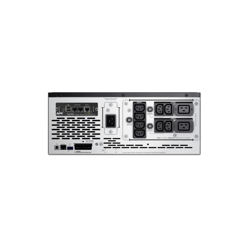 APC UPS Smart, X, 2200VA, 9.8min., ext.Runtime, 19"/Tower, 4HE, LCD, with network card, - 193587 - 3