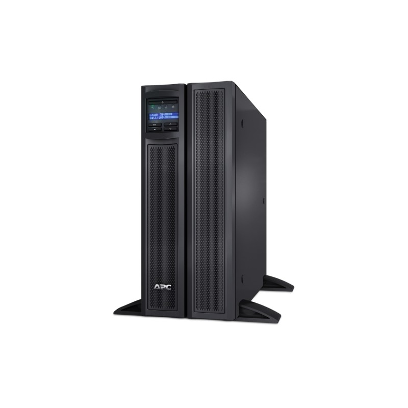APC UPS Smart, X, 2200VA, 9.8min., ext.Runtime, 19"/Tower, 4HE, LCD, with network card, - 193587 - 4
