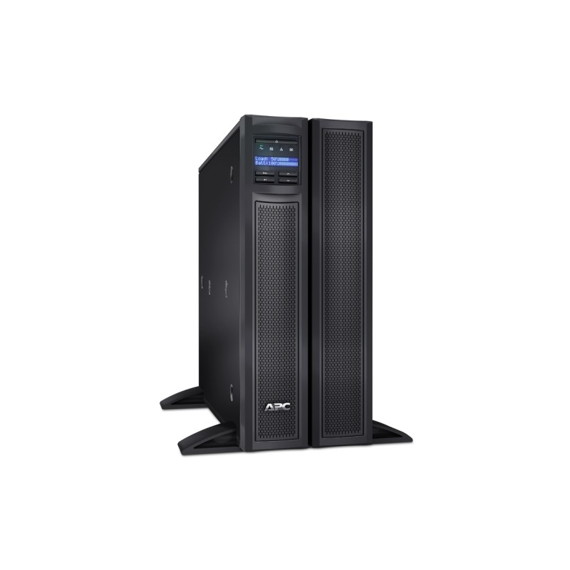 APC UPS Smart, X, 2200VA, 9.8min., ext.Runtime, 19"/Tower, 4HE, LCD, with network card, - 193587 - 5