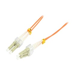 LWL-2-Faser-Patchk. 3mtr.LC-LC, 50/125um, OM2, AD2mm, Synergy 21 - 147566 - 1