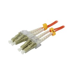 LWL-2-Faser-Patchk. 10mtr.LC-LC, 50/125um, OM2, AD2mm, Synergy 21 - 147569 - 1