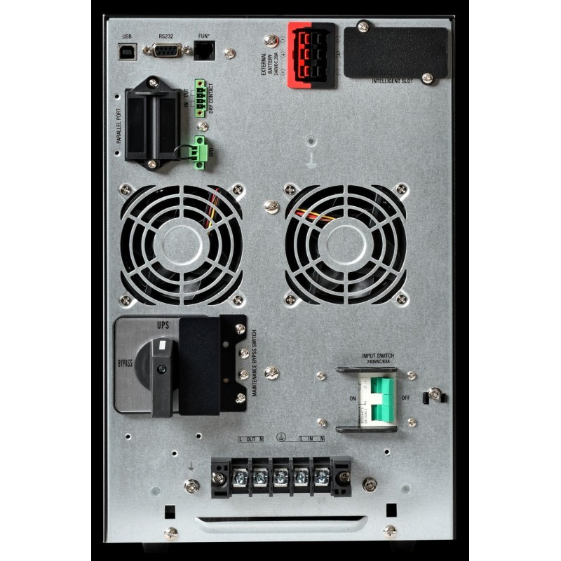 Effekta online UPS, 6000VA, 80min at cos phi 0.7, 1/1-phase, tower, Adira, XL versions, - 194938 - 1